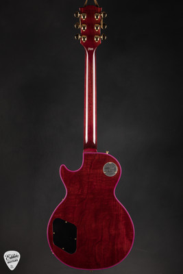 Gibson Custom Shop Dealer Select Les Paul Figured Gloss Pink Widow Electric Guitar