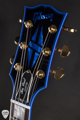 Gibson Custom Shop Dealer Select Les Paul Figured Blue Widow Burst Electric Guitar