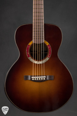 2025 Jeff Jewitt 00-14 Acoustic Guitar with Italian Spruce and East Indian Rosewood