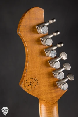 Novo Miris J Custom Faded Sparkling Burgundy Electric Guitar