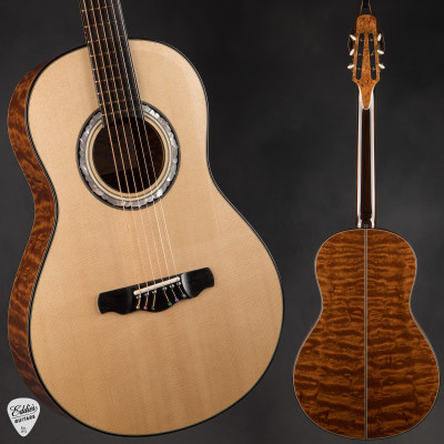 Klein and Kauffman Parlor Model Acoustic Guitar with Sitka Spruce and The Tree Mahogany