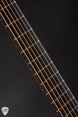 Klein and Kauffman Model 457 Black Beauty Acoustic Guitar with German Spruce and African Blackwood