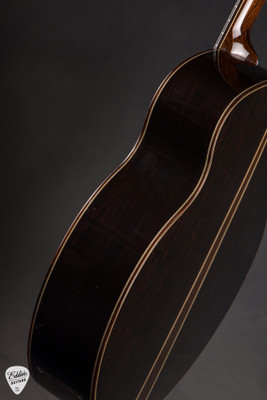 Klein and Kauffman Model 457 Black Beauty Acoustic Guitar with German Spruce and African Blackwood