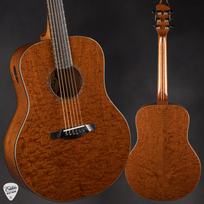 Irvin SD Signature Dreadnought Acoustic Guitar with Quilted Mahogany