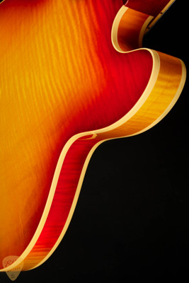 2023 - Gibson Custom Shop PSL '64 ES-335 Figured Reissue Gloss Abilene Sunset Burst 7.10 #131448