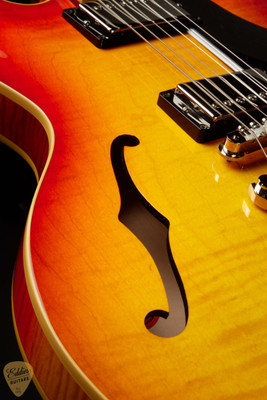 2023 - Gibson Custom Shop PSL '64 ES-335 Figured Reissue Gloss Abilene Sunset Burst 7.10 #131448