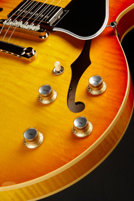 2023 - Gibson Custom Shop PSL '64 ES-335 Figured Reissue Gloss Abilene Sunset Burst 7.10 #131448