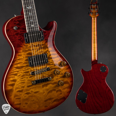 PRS Eddies Guitars Wood Library McCarty 594 Singlecut Swamp Ash Figured Maple Neck Dark Cherry Sunburst Electric Guitar