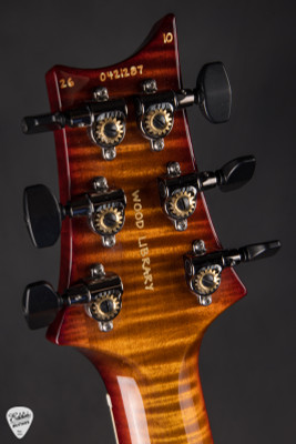 PRS Eddies Guitars Wood Library McCarty 594 Singlecut Swamp Ash Figured Maple Neck Dark Cherry Sunburst Electric Guitar