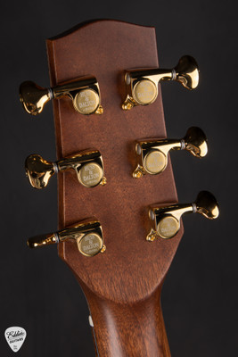 Huss and Dalton FS Custom Acoustic Guitar with Dark Forest Ancient Cypress and Figured Black Walnut