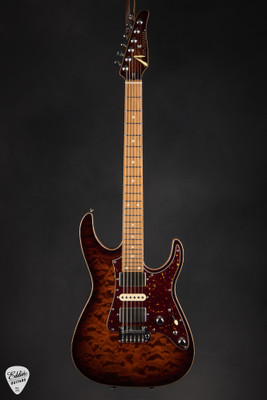 Tom Anderson Guardian Angel Burnished Orange Burst Electric Guitar