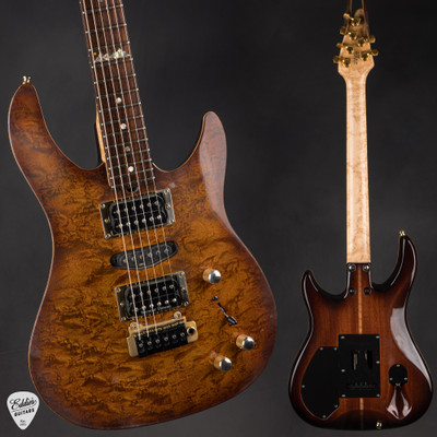 2001 Brian Moore Custom Shop C90P Tobacco Sunburst Electric Guitar