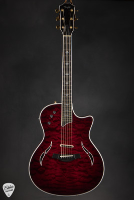2006 Taylor T5 C1 Transparent Red Electric Guitar