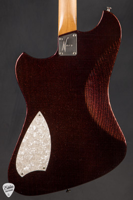 Novo Voltur B6 Custom Root Beer Sparkle Electric Bass