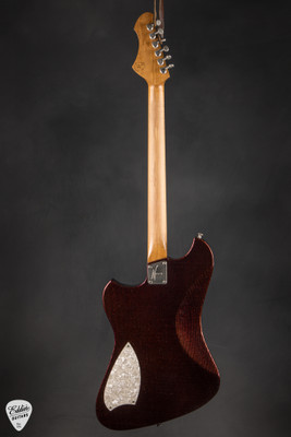 Novo Voltur B6 Custom Root Beer Sparkle Electric Bass