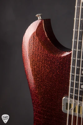 Novo Voltur B6 Custom Root Beer Sparkle Electric Bass