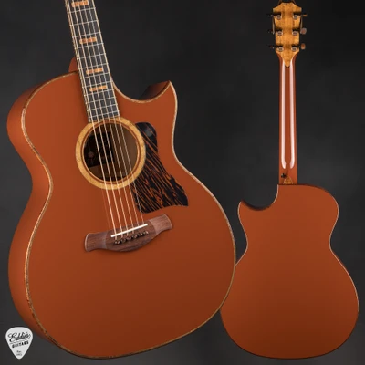 Taylor Custom Number 4 C24ce B6004 Grand Auditorium Terra Cotta Catch Event NAMM 2026 Acoustic Guitar