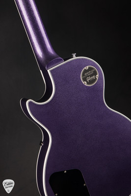 Gibson Custom Shop Dealer Select Les Paul Custom Gloss Purple Sparkle Electric Guitar