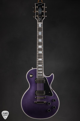 Gibson Custom Shop Dealer Select Les Paul Custom Gloss Purple Sparkle Electric Guitar