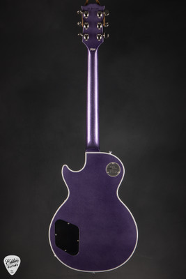 Gibson Custom Shop Dealer Select Les Paul Custom Gloss Purple Sparkle Electric Guitar