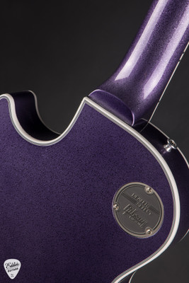 Gibson Custom Shop Dealer Select Les Paul Custom Gloss Purple Sparkle Electric Guitar