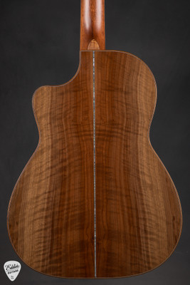 Huss and Dalton FS Custom Acoustic Guitar with Sinker Redwood and Figured Black Walnut