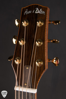 Huss and Dalton FS Custom Acoustic Guitar with Sinker Redwood and Figured Black Walnut
