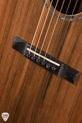 Huss and Dalton FS Custom Acoustic Guitar with Sinker Redwood and Figured Black Walnut