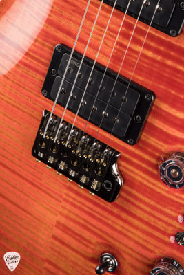 PRS Custom 24 08 Stained Neck Private Stock Salmon Electric Guitar