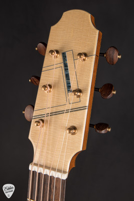 2024 Max Spohn OMC 12 Fret Acoustic Guitar with Swiss Moon Spruce and Figured Koa