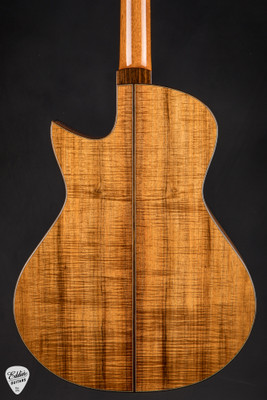 2024 Max Spohn OMC 12 Fret Acoustic Guitar with Swiss Moon Spruce and Figured Koa