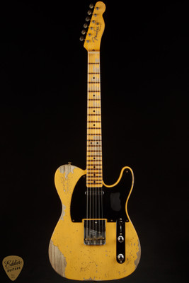 Fender Custom Shop '52 Telecaster Heavy Relic - Aged Nocaster Blonde