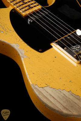 Fender Custom Shop '52 Telecaster Heavy Relic - Aged Nocaster Blonde