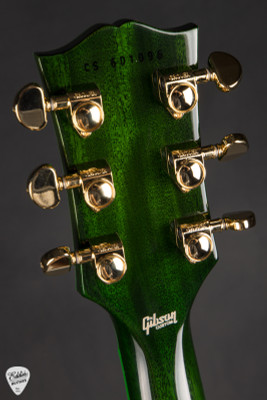 Gibson Custom Shop Dealer Select Les Paul Figured Green Widow Burst Electric Guitar