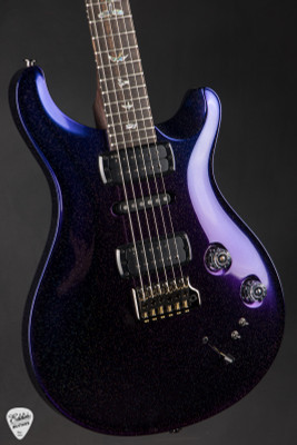 PRS Eddies Guitars Wood Library Modern Eagle V Sprayers Choice Violet Pearl Metalic Holoflake Electric Guitar