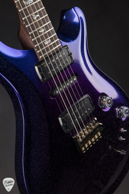 PRS Eddies Guitars Wood Library Modern Eagle V Sprayers Choice Violet Pearl Metalic Holoflake Electric Guitar