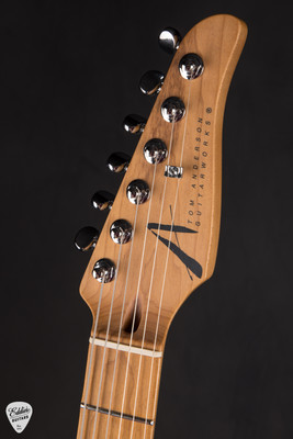 Tom Anderson The Classic Olympic White Electric Guitar