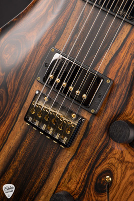 Paul Reed Smith Private Stock 12147 Custom 24 Baritone Black Limba/Cocobolo Electric Guitar