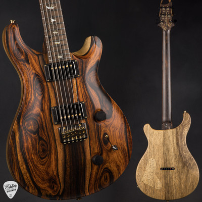 Paul Reed Smith Private Stock 12147 Custom 24 Baritone Black Limba/Cocobolo Electric Guitar