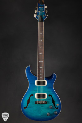 PRS SE Hollowbody I Piezo - Lake Blue #CTII000330 - Eddie's Guitars
