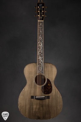 Santa Cruz OM 45 Style Acoustic Guitar with Ancient Sitka Spruce and The Tree Mahogany