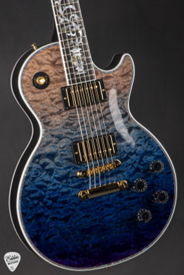 Gibson Custom Shop Dealer Select  Les Paul Ultima 5A "Tree of Life" Transparent Geode #CS601285