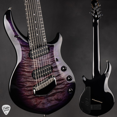 Ernie Ball Music Man Majesty 8 Premium Select Purple Nebula II Electric Guitar