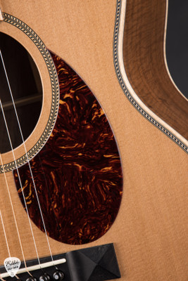 Huss and Dalton 000SP Acoustic Guitar with Western Red Cedar and Figured Claro Walnut