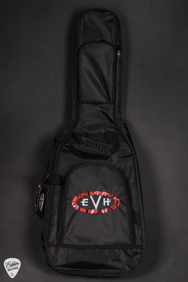 Gig Bag for EVH Limited Edition Wolfgang Special Striped Series Red with Black and White Stripes Electric Guitar