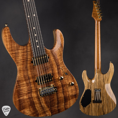 Suhr Modern Carve Top Set Neck Natural Koa Electric Guitar
