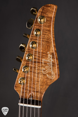 Suhr Modern Carve Top Set Neck Natural Koa Electric Guitar