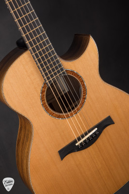 Mario Beauregard Antoine Dufour Signature OM Acoustic Guitar with Western Red Cedar and Indian Rosewood