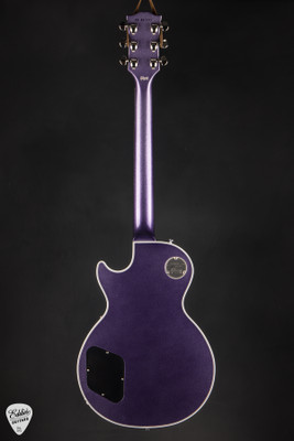 Gibson Custom Shop Dealer Select Les Paul Custom Gloss Purple Sparkle electric guitar