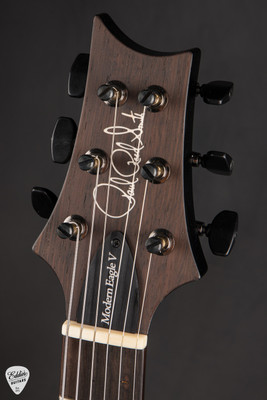 PRS Eddies Guitars Wood Library Modern Eagle V Trampas Green Electric Guitar